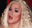 SableBleu St. Jon as Christina Aguilera (Christina Aguilera impersonator)